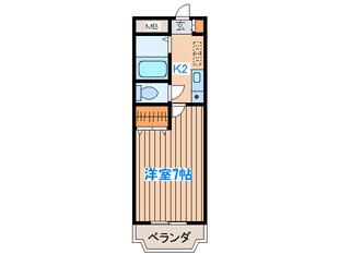 グロース21の物件間取画像